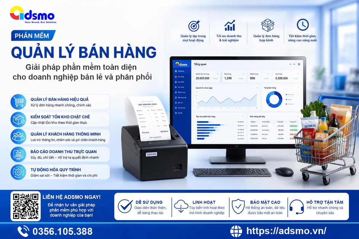 Phần mềm  bán hàng doanh nghiệp